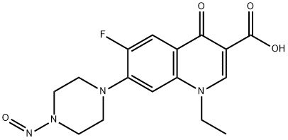 N‐Nitrosonorfloxacin Structural