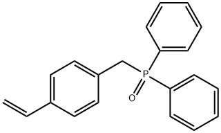 Phosphine oxide, [(4-ethenylphenyl)methyl]diphenyl- Structural