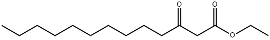 Tridecanoic acid, 3-oxo-, ethyl ester Structural