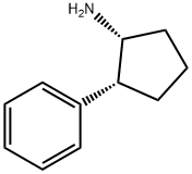 rac-(1R,2R)-2-phenylcyclopentan-1-amine Structural