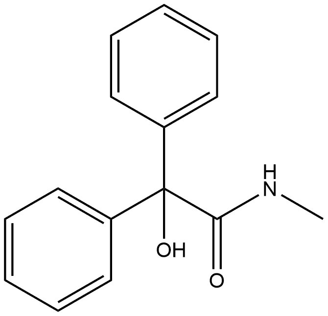 Benzeneacetamide, α-hydroxy-N-methyl-α-phenyl- Structural