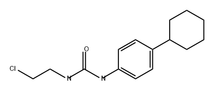 Urea, N-(2-chloroethyl)-N'-(4-cyclohexylphenyl)- Structural