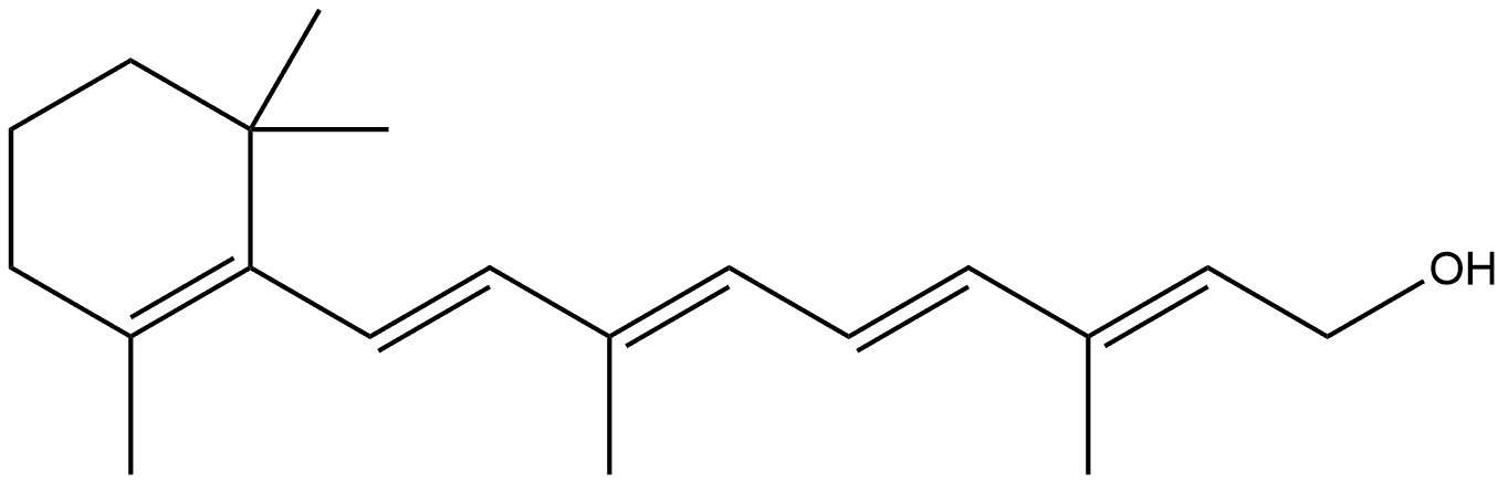 Retinol, 10,11-didehydro-11,12,14,15-tetrahydro-, 12-cis- (9CI) Structural