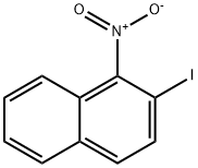 Naphthalene, 2-iodo-1-nitro- Structural