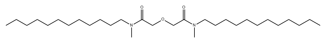 Acetamide, 2,2'-oxybis[N-dodecyl-N-methyl- Structural