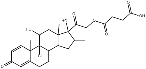 Beclomethasone Hemisuccinate Structural