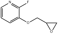 Pyridine, 2-fluoro-3-(2-oxiranylmethoxy)- Structural