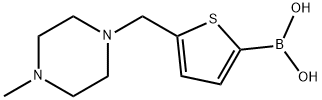 Boronic acid, [5-[(4-methyl-1-piperazinyl)methyl]-2-thienyl]- (9CI) Structural