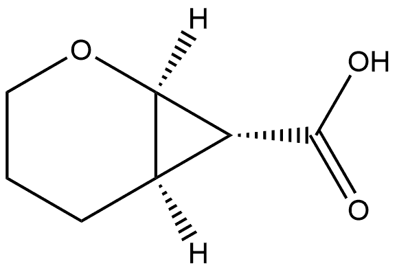 rac-(1R,6R,7R)-2-oxabicyclo[4.1.0]heptane-7-carboxylic acid Structural
