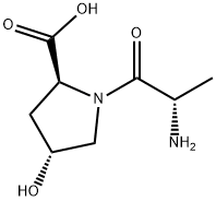 L-Proline, L-alanyl-4-hydroxy-, (4R)- Structural