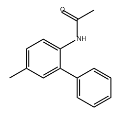 Acetamide, N-(5-methyl[1,1'-biphenyl]-2-yl)- Structural