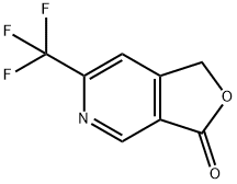 Furo[3,4-c]pyridin-3(1H)-one, 6-(trifluoromethyl)- Structural