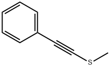 Benzene, [2-(methylthio)ethynyl]- Structural