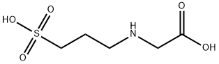 Glycine, N-(3-sulfopropyl)- Structural