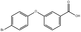 Benzoic acid, 3-(4-bromophenoxy)- Structural