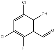 Benzaldehyde, 3,5-dichloro-2-fluoro-6-hydroxy- Structural