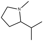 Pyrrolidine, 1-methyl-2-(1-methylethyl)- Structural