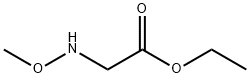 Glycine, N-methoxy-, ethyl ester Structural