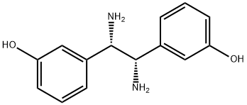 Phenol, 3,3'-(1,2-diamino-1,2-ethanediyl)bis-, [S-(S*,S*)]- (9CI) Structural