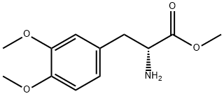 D-Tyrosine, 3-methoxy-O-methyl-, methyl ester Structural