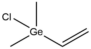 Germane, chloroethenyldimethyl- Structural