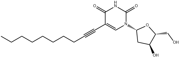 Uridine, 5-(1-decynyl)-2'-deoxy- (9CI) Structural