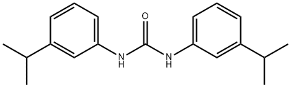 Urea, N,N'-bis[3-(1-methylethyl)phenyl]- Structural