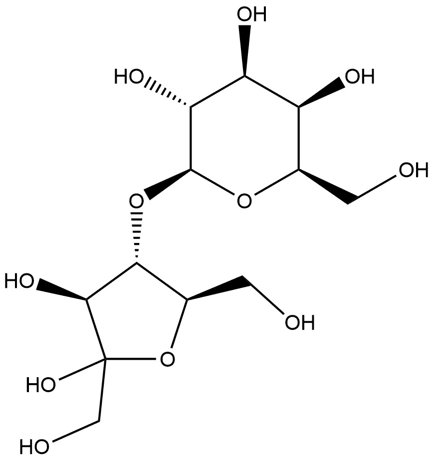 D-Fructofuranose, 4-O-β-D-galactopyranosyl- Structural
