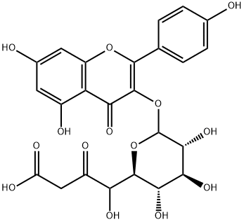 Kaempferol-3-O-(6-Malonyl-Glucoside) Structural