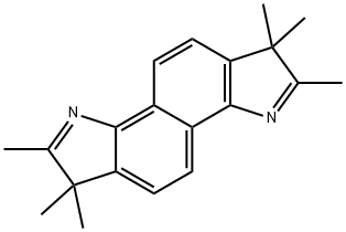 Indolo[7,6-g]indole, 1,6-dihydro-1,1,2,6,6,7-hexamethyl- Structural