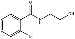 Benzamide, 2-bromo-N-(2-hydroxyethyl)- Structural