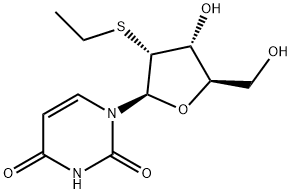 Uridine, 2'-S-ethyl-2'-thio- (9CI) Structural