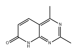 Pyrido[2,3-d]pyrimidin-7(8H)-one, 2,4-dimethyl- Structural