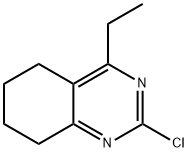 Quinazoline, 2-chloro-4-ethyl-5,6,7,8-tetrahydro- Structural