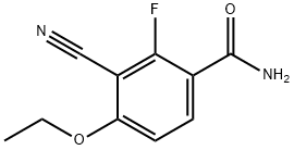 Benzamide, 3-cyano-4-ethoxy-2-fluoro- Structural