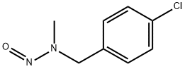 Benzenemethanamine, 4-chloro-N-methyl-N-nitroso- Structural