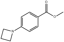 Benzoic acid, 4-(1-azetidinyl)-, methyl ester Structural