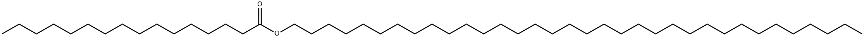 Hexadecanoic acid, tetratriacontyl ester Structural