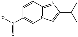 Imidazo[1,2-a]pyridine, 2-(1-methylethyl)-6-nitro- Structural