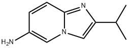 Imidazo[1,2-a]pyridin-6-amine, 2-(1-methylethyl)- Structural