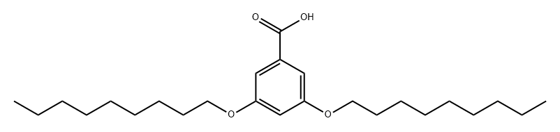 Benzoic acid, 3,5-bis(nonyloxy)- Structural