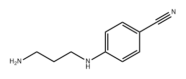 Benzonitrile, 4-[(3-aminopropyl)amino]- Structural
