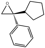 Oxirane, 2-cyclopentyl-2-phenyl-, (2R)- Structural