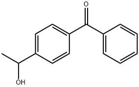 Methanone, [4-(1-hydroxyethyl)phenyl]phenyl- Structural