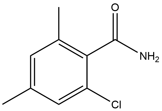 Benzamide, 2-chloro-4,6-dimethyl- Structural