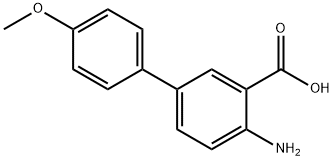 4-AMINO-4'-METHOXY-1,1'-BIPHENYL-3-CARBOXYLIC ACID Structural