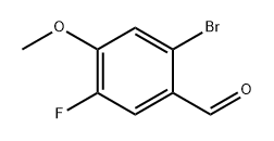 Benzaldehyde, 2-bromo-5-fluoro-4-methoxy- Structural