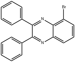 Quinoxaline, 5-bromo-2,3-diphenyl- Structural