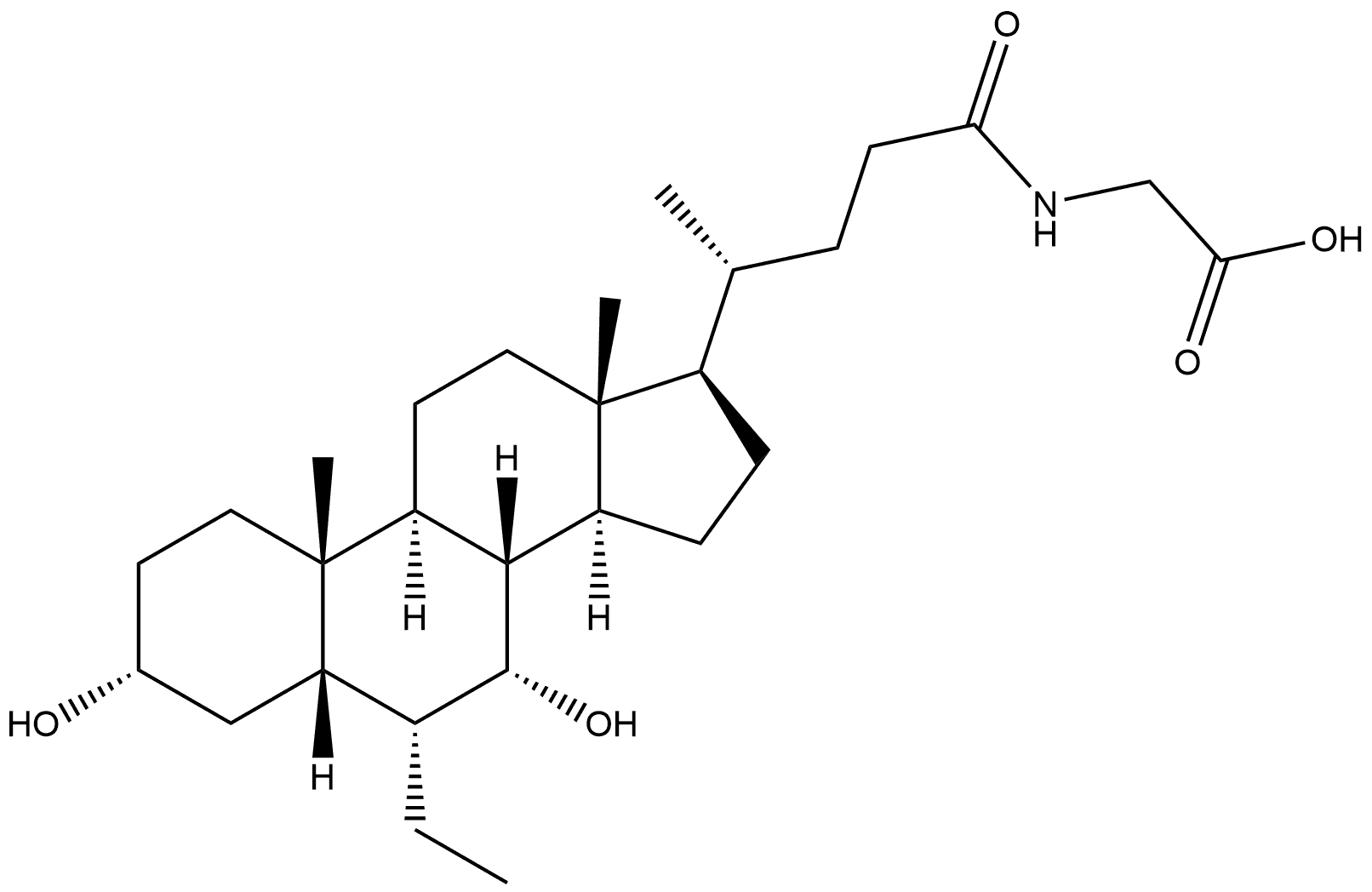 Glyco-Obeticholic Acid Structural