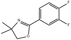 Oxazole, 2-(3,4-difluorophenyl)-4,5-dihydro-4,4-dimethyl- Structural